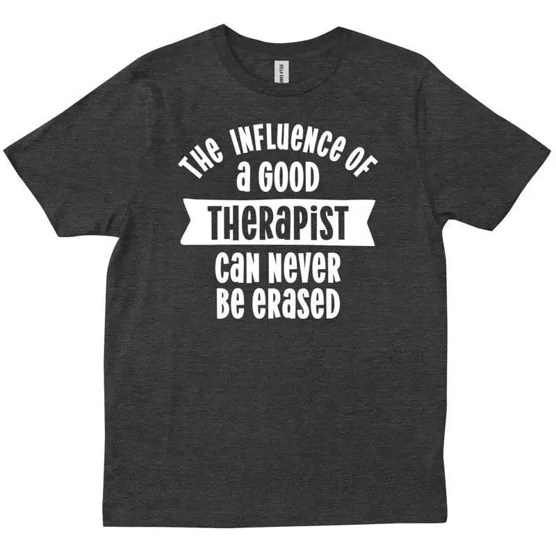 T-shirt Thérapeute Influenceur pour la sensibilisation à la santé mentale, conseiller, psychologue