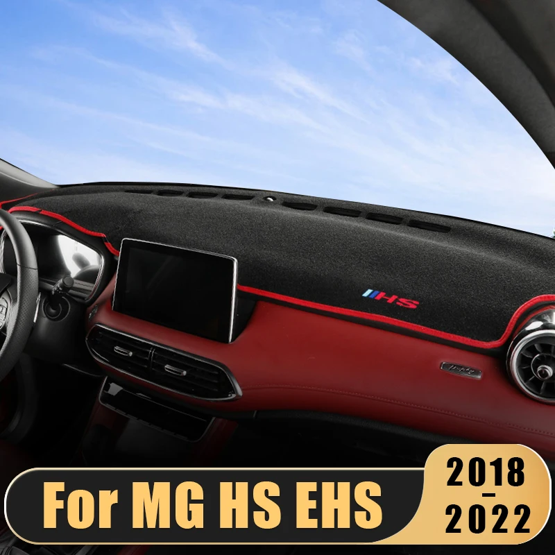 

For MG HS EHS 2018 2019 2020 2021 2022 2023 Car Dashboard Cover Mat Auto Dash Board Sun Shade Anti-UV Pad Carpet Accessories