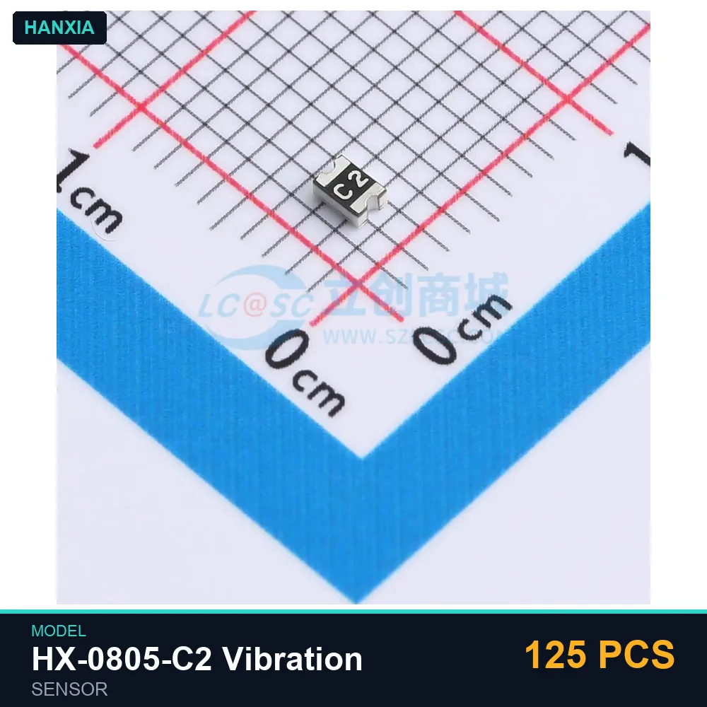 125 PCS hanxia HX-0805-C2 Vibration Sensor