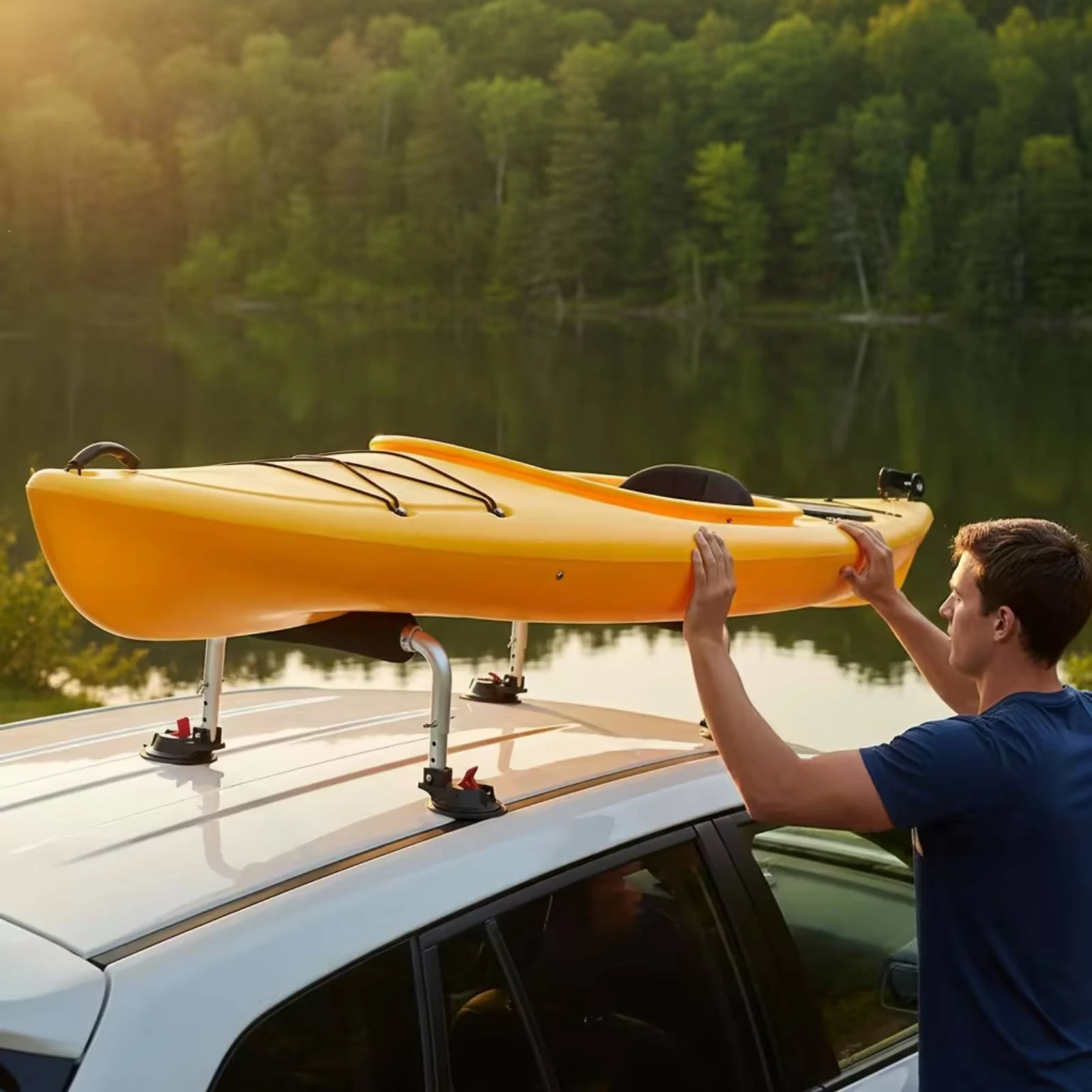 Kayak Loader dengan Suction Cu - Foam Roller ulasan dan harga