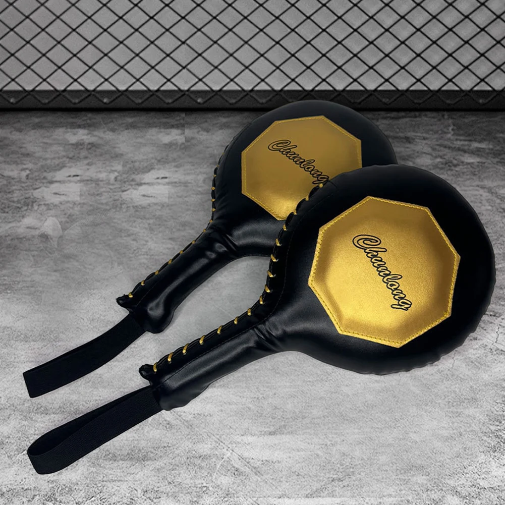 Boxing Target Paddles Boxing MMA Target Pads with Elastic Strap Punching Paddles Striking Paddles for Boxing MMA Muay Thai