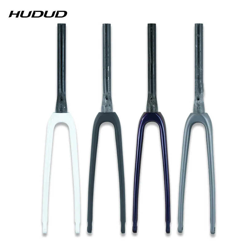 HUDUD Carbonfaser-Rennrad Gravel 700C Konisches Steuerrohr Rennrad Farbe anpassbar Gabel
