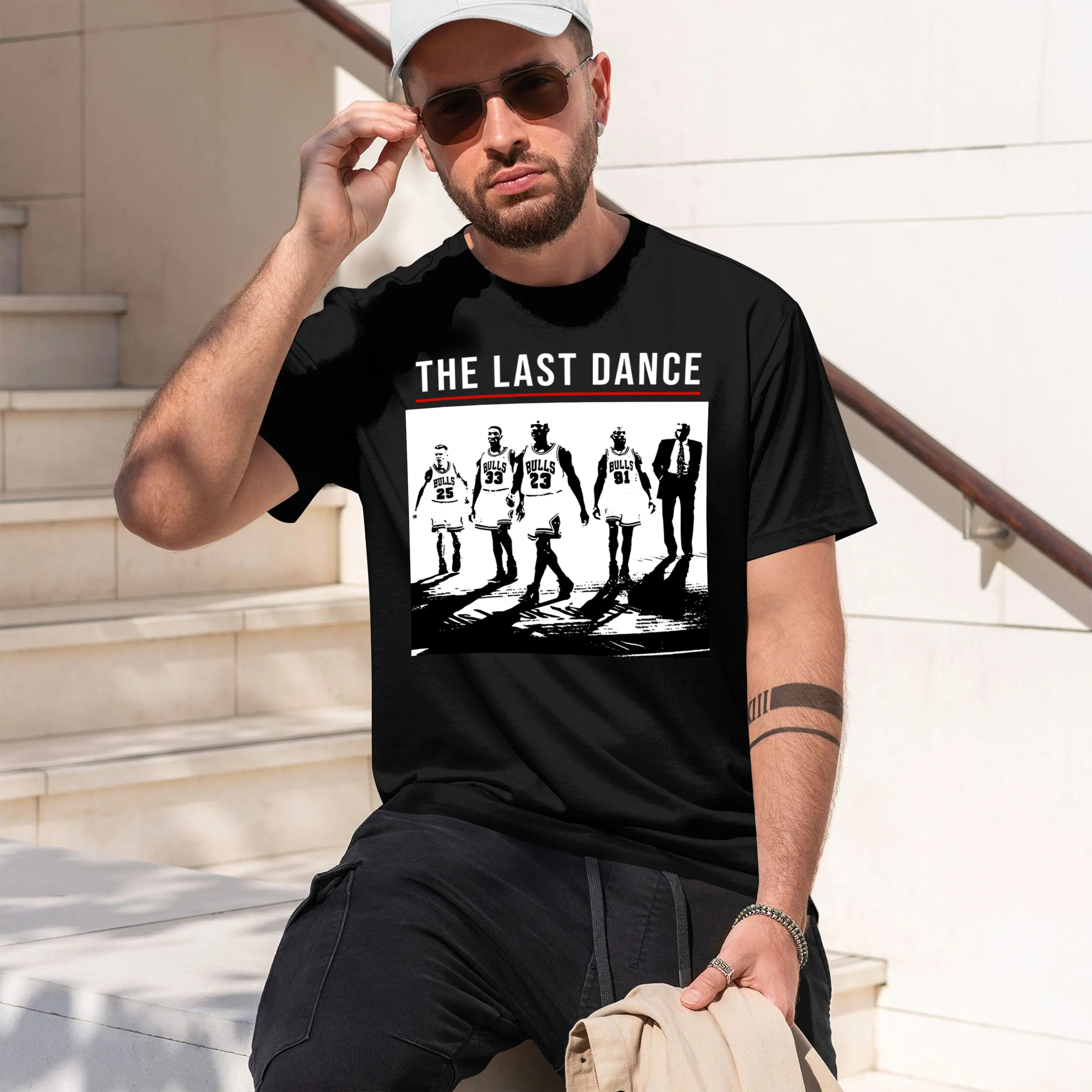 THE LAST DANCE 2026 New Model Men’s Short-sleeve crewneck T-Shirt Classic Casual Multiple Colors and Sizes for Daily Wear All-Da