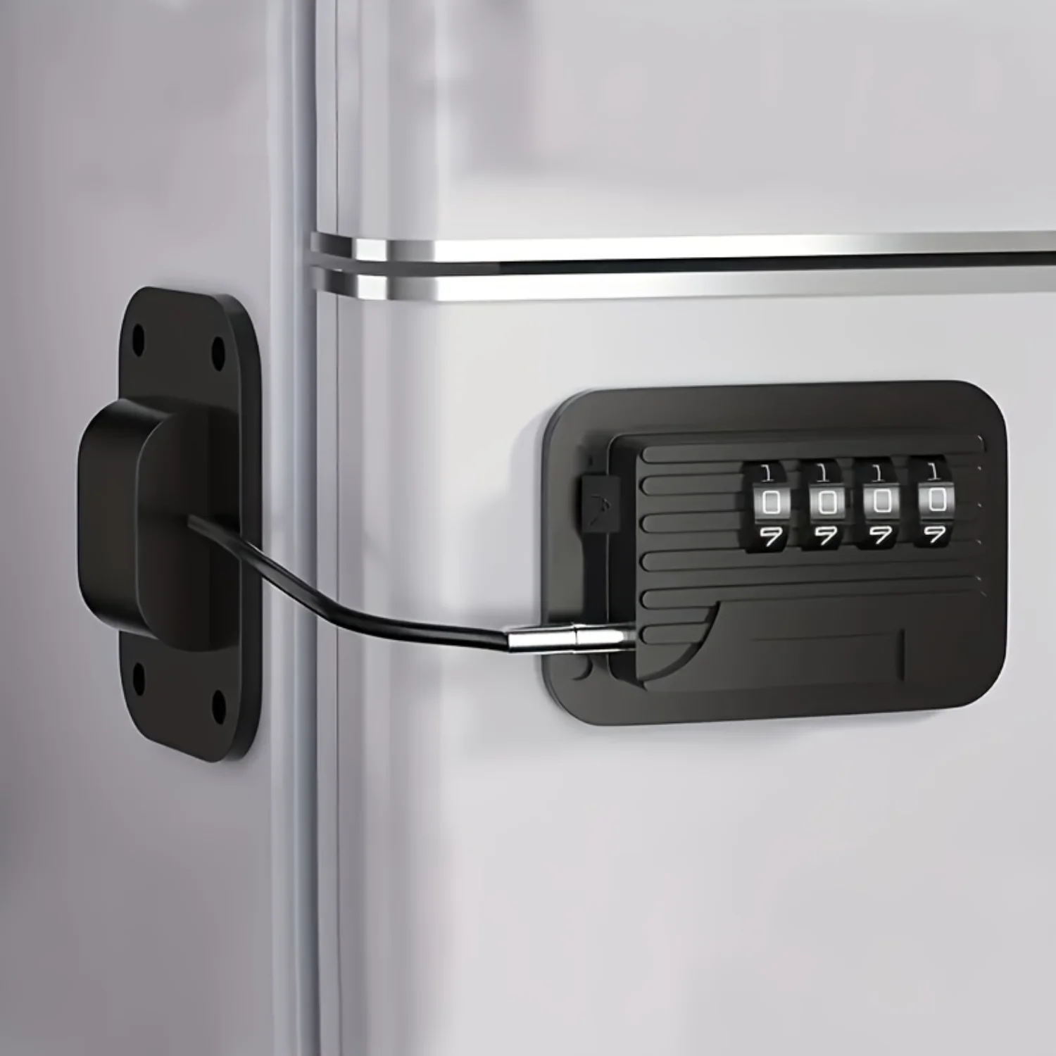 Easy-Install Youngsters Safety Lock For Refrigerators, Cabinets & More - No Tools Or Drilling Required