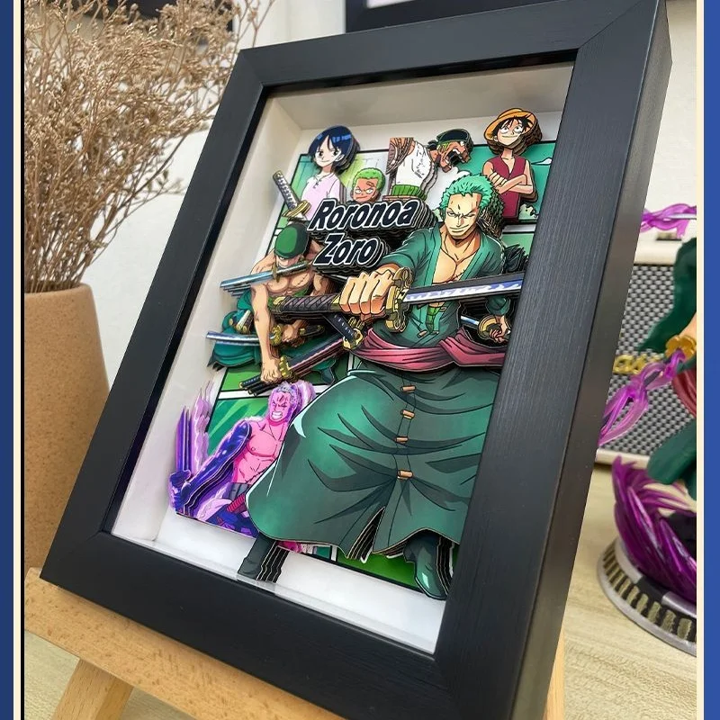 ONE PIECE MUSEE FRAME ART ゾロ Art Zoro ONE PIECE MUSEE Frame Art