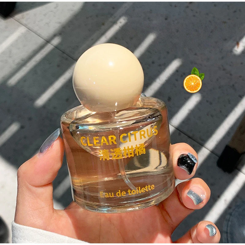 

Fruity Unisex Perfume Lemon Orange Citrus Peach Longlasting Fresh Sweet Fruity Aroma Natural Charming Daily Eau De Toilette 50ml