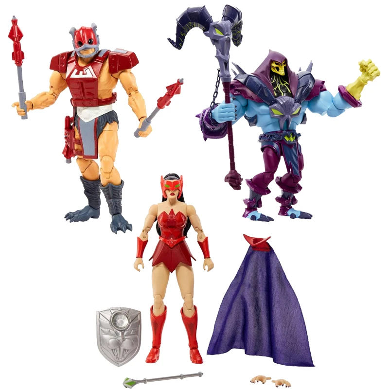 

He-man/Purple Skeletor/Zodac/Catra 7-Inch Action Figure He-man Deluxe Villain Model Doll