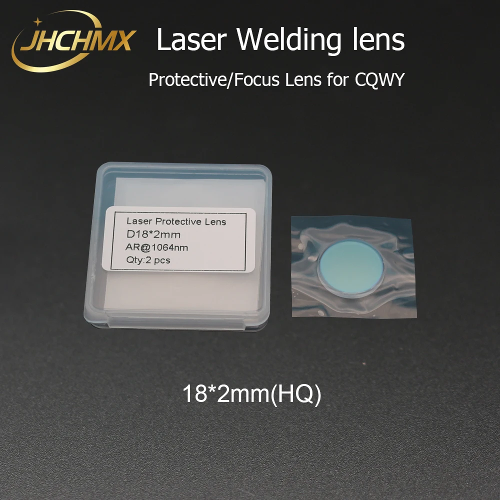 Imagem -03 - Jhchmx Laser Mão Soldagem Janelas de Proteção Mão Cabeça Arma D20 4.5-f150 Lens 18*2 Foco Peças Lote