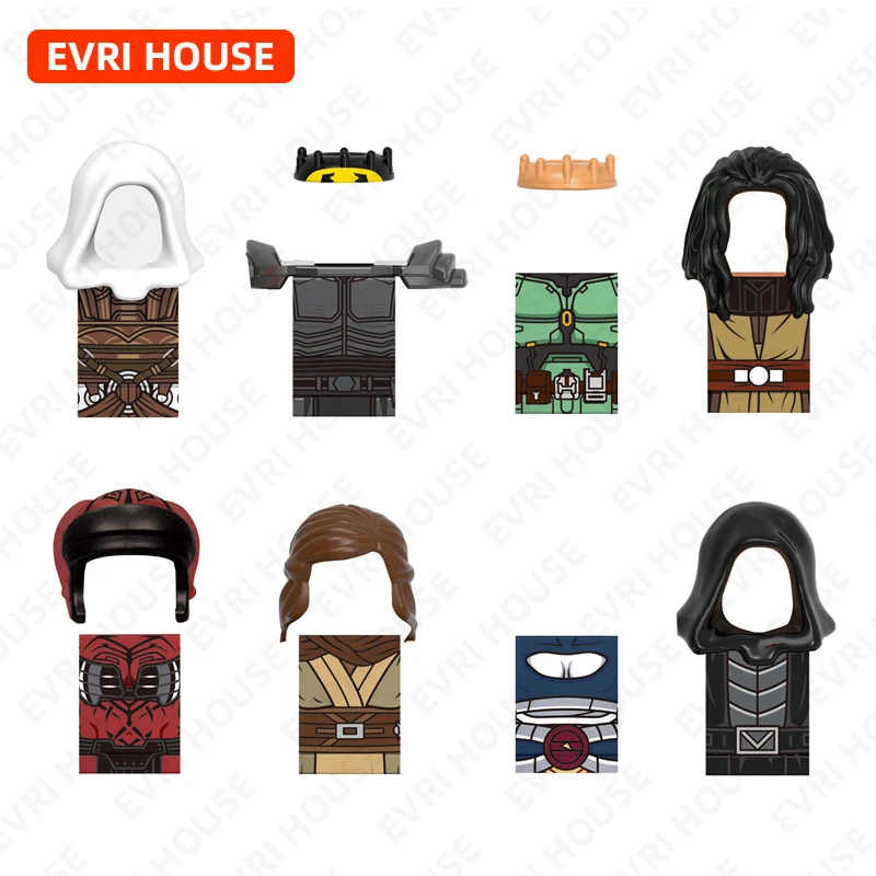 Movie Mini Action Figures Building Block Dolls Bricks Assembly Toys for Children G0192