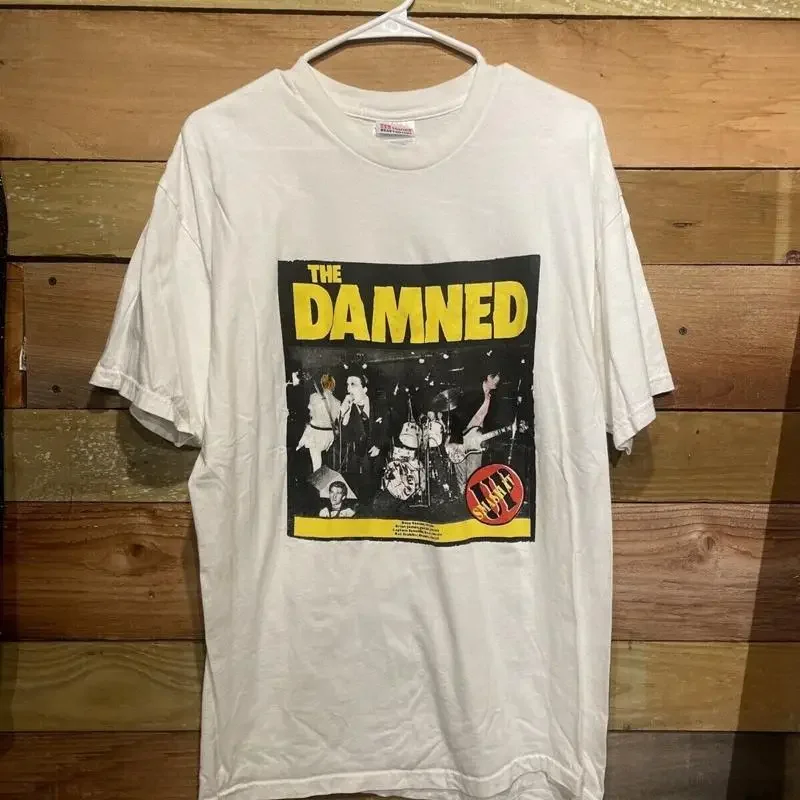 The Damned ÄúSmash It Up Äù T Shirt White Color Reprint AN47077