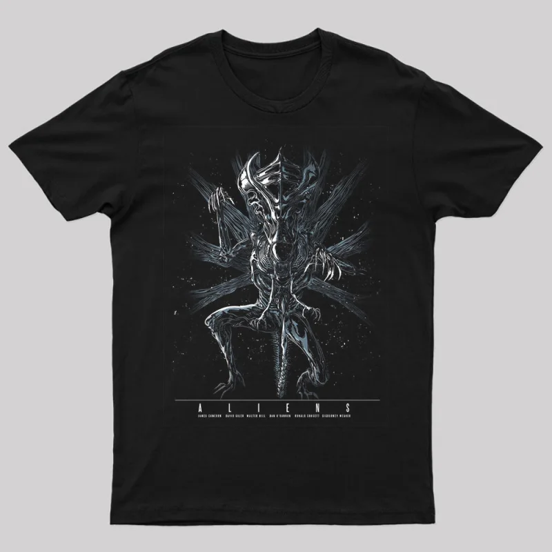 

80s Retro Sic fi Alien Gift T Shirt Weyland Yutani Lv 426 Xenomorph Graphic Clothes 0312 100% cotton print All size tops S-6XL