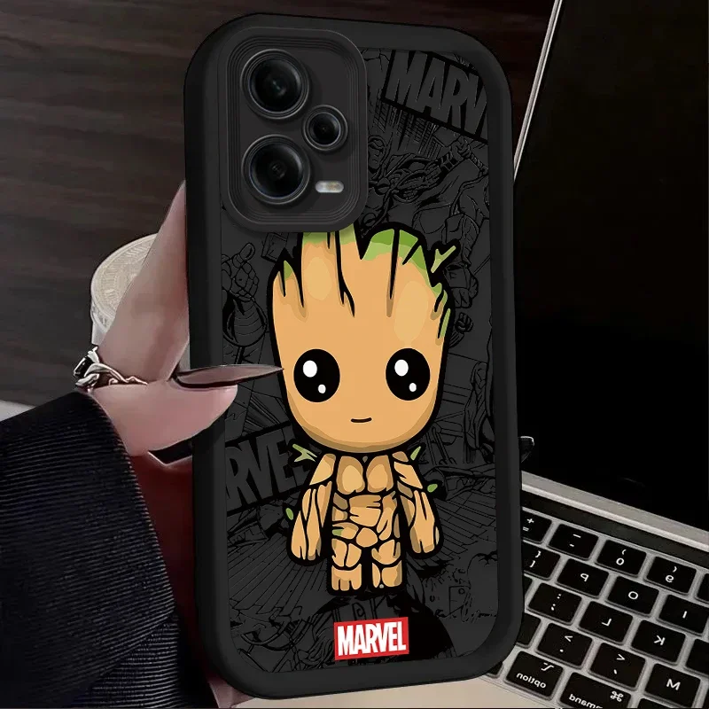 Cool Marvel Spider Man Case for Xiaomi Redmi Note 12 13 11 Pro Plus 4G 5G 12S 11S 10S 10 9 9S Redmi 14C 13C 12C A3 12 Back Cover