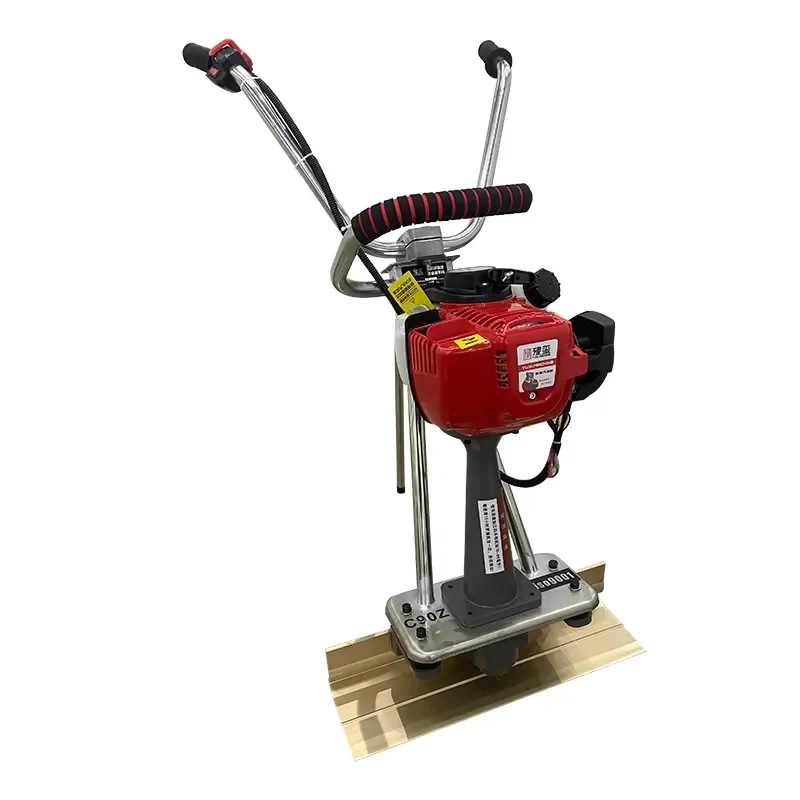 Efficient 1000m2/h Vibration Concrete Screed Ruler Surface Type with Engine Driven Vibrator Core Component Engine