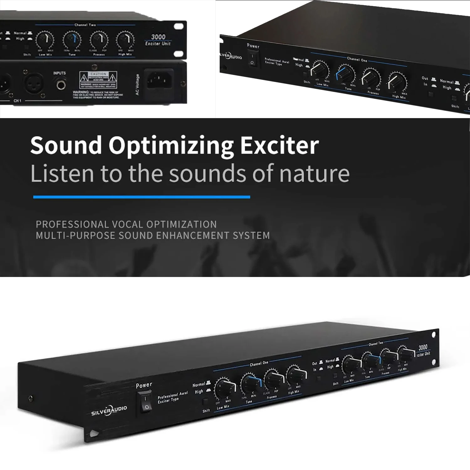 

GAX-3000 Processor speaker management Professional stage audio equipment audio processor Sound Audio Exciter