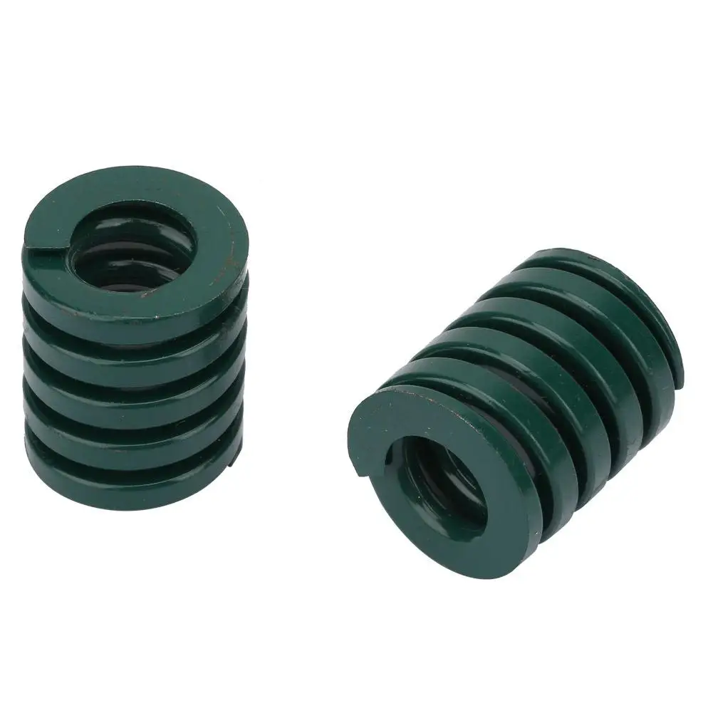 2Pcs High Steel Compression Springs OD 10mm ID 5mm Length 30/40/50/60/70/80mm Light Load Stamping Die