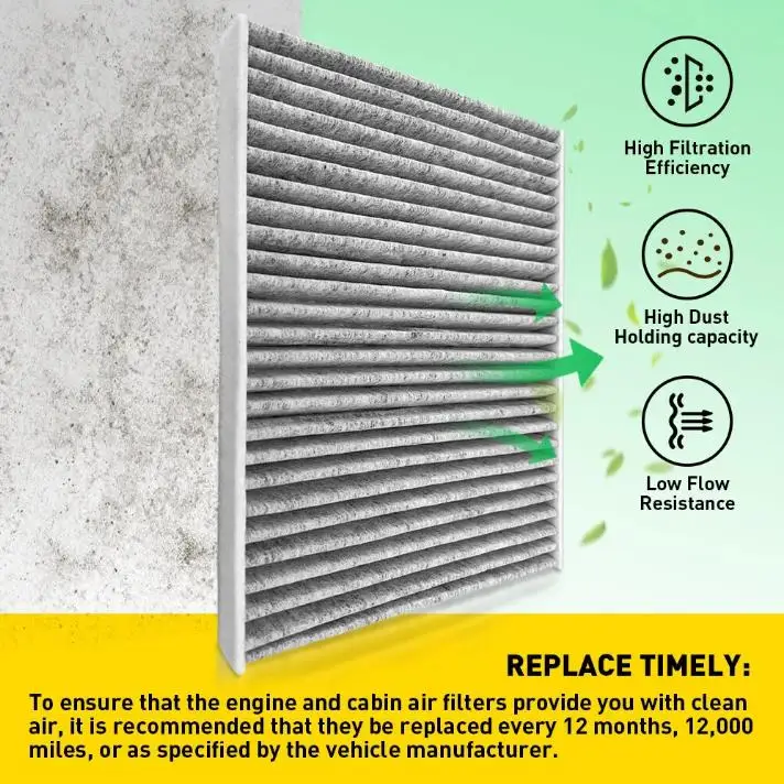 

1PC Odor Filter For Ford Fiesta Mk7 Mk8 B-Max Carbon Cabin Pollen Odour Filter 1566997 NEW Automobiles And Spare Parts