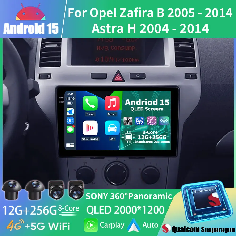 Android 15 Car Radi…