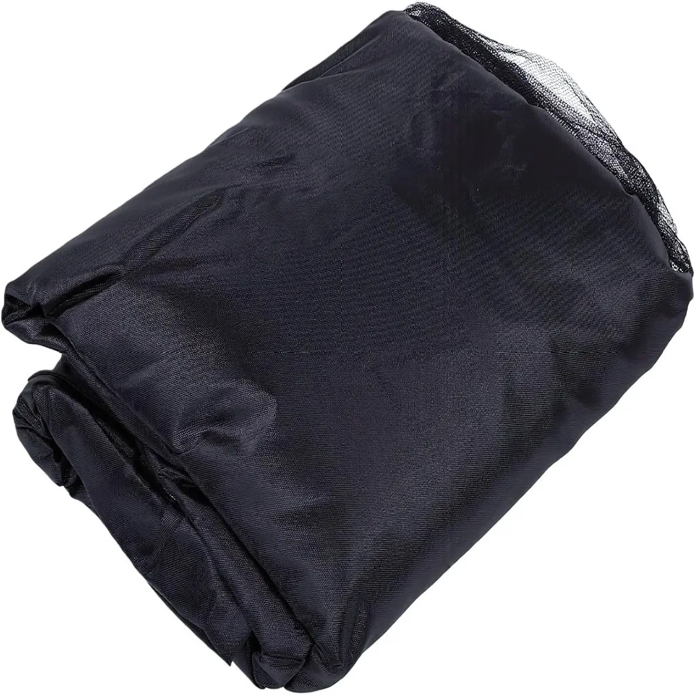 200x125x200cm Patio Swing Net Cover Steel Wire Frame Widened Bottom Design Mesh Net Tent Zipper Door High Density Mesh