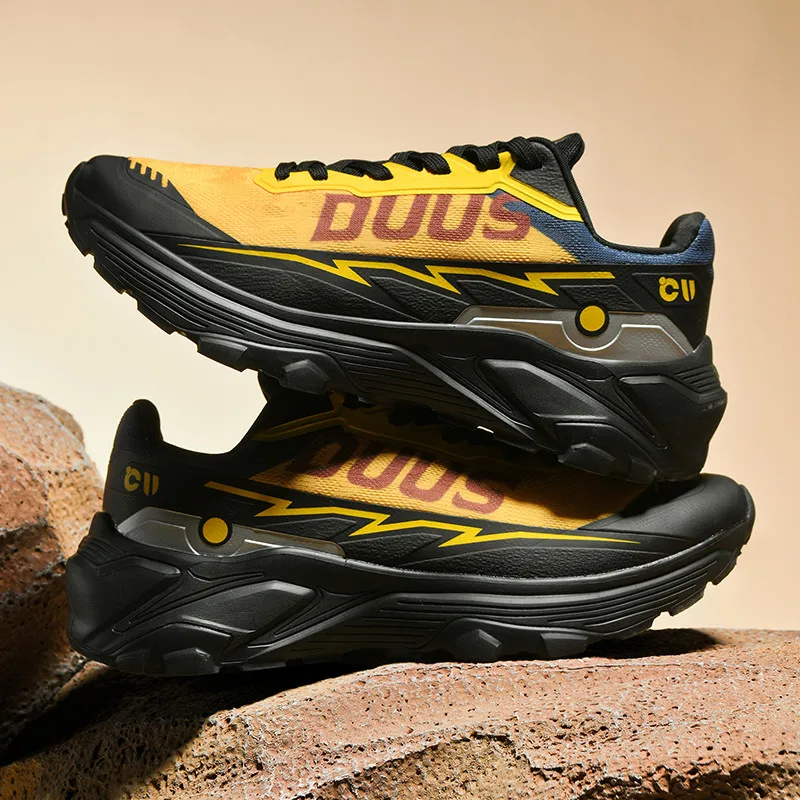 

Men's Running Shoes Outdoor Breathable Trainer Off-road Shoes Cushioning Jogging Couple Mesh Luxury shoes Race Sneakers Non-Slip