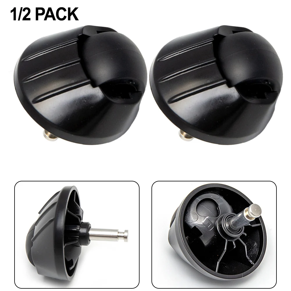 

Easy Installation Vacuum Cleaner Part Black Caster Assembly Cleaning Efficiency Boost Maneuverability Improvement