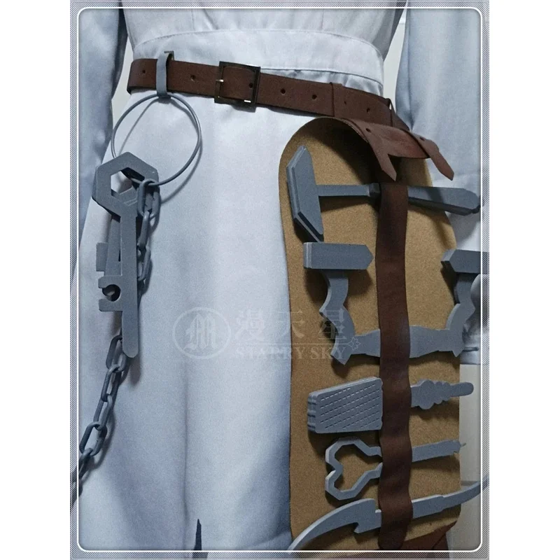 Juego Identity V disfraces de Cosplay sobreviviente psicólogo Dr. Ada Mesmer disfraz de Cosplay ropa Original trajes riñonera peluca zapatos