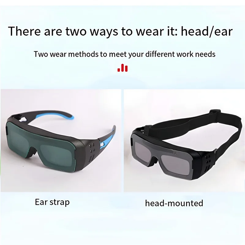 

【Today-Only!】Automatic Dimming Welding Glasses Arc Welding Solar Goggles Anti-Glare Glasses Tools For Welders Automatic Dimming
