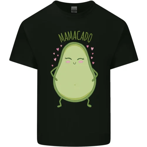 Lustig Muttertag Mamacado Avacado Herren Baumwolle T-Shirt