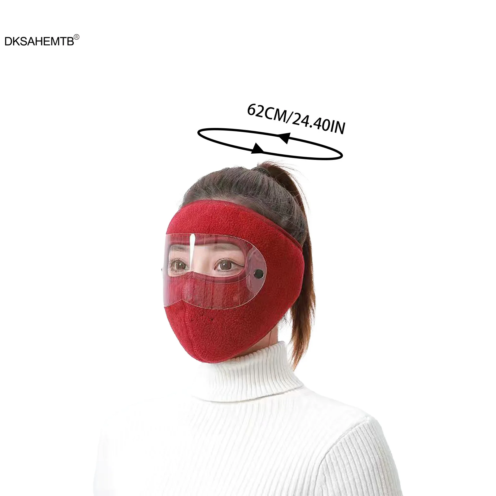 Máscara facial térmica antiviento para invierno - imagen 2