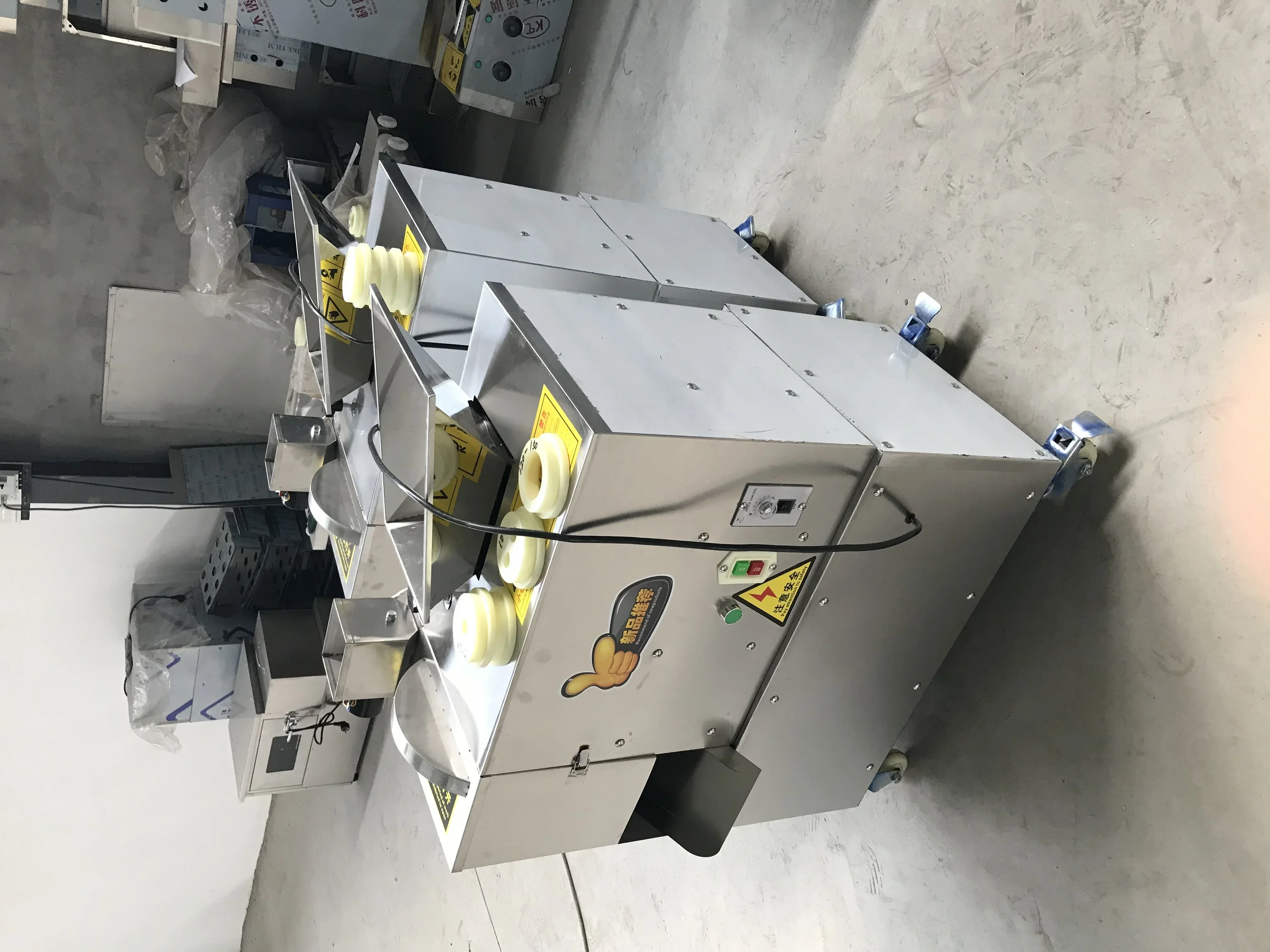 Automatic Dough Cut Cookie Dough Divider Rounder Machine Production Machine Restaurant Pure Copper Wire Emergency Stop 10-400g