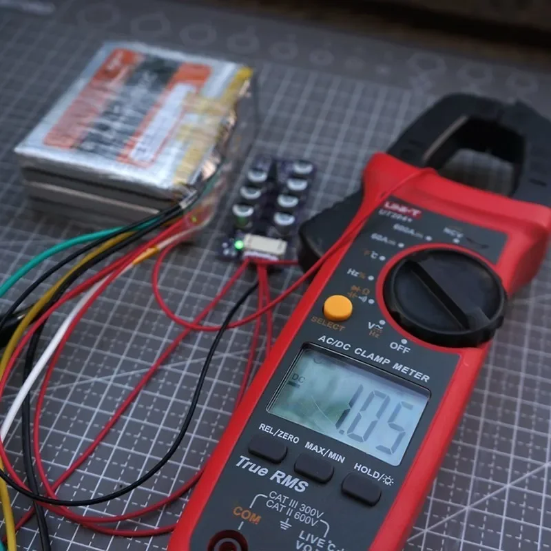 3S4S lithium battery high current capacitive active balancing board energy transfer high precision low heating
