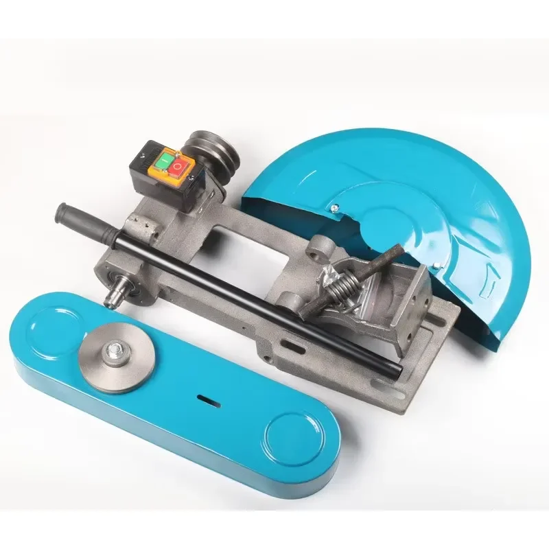 Multifunctional Electric Automatic Metal Cutting Saw for Various Metals with Wheels Installed