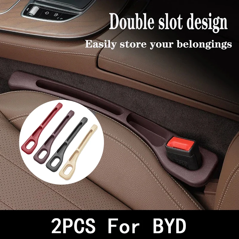 Enchimento de lacuna de assento de carro entre fenda de assento 2 peças para byd atto 3 yuan mais yuan up song plus seal golfinho gaivota selion tubarão