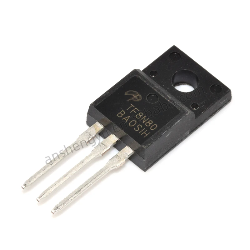 5pcs AOTF8N80 TO-220F IC Integrated Circuits