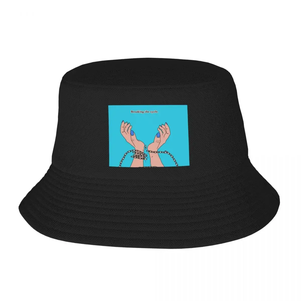 Breaking the Cycle Bucket Hat Beach Outing Sun Hat For Children Wild Ball Hat foam party hats Woman Hats Men's