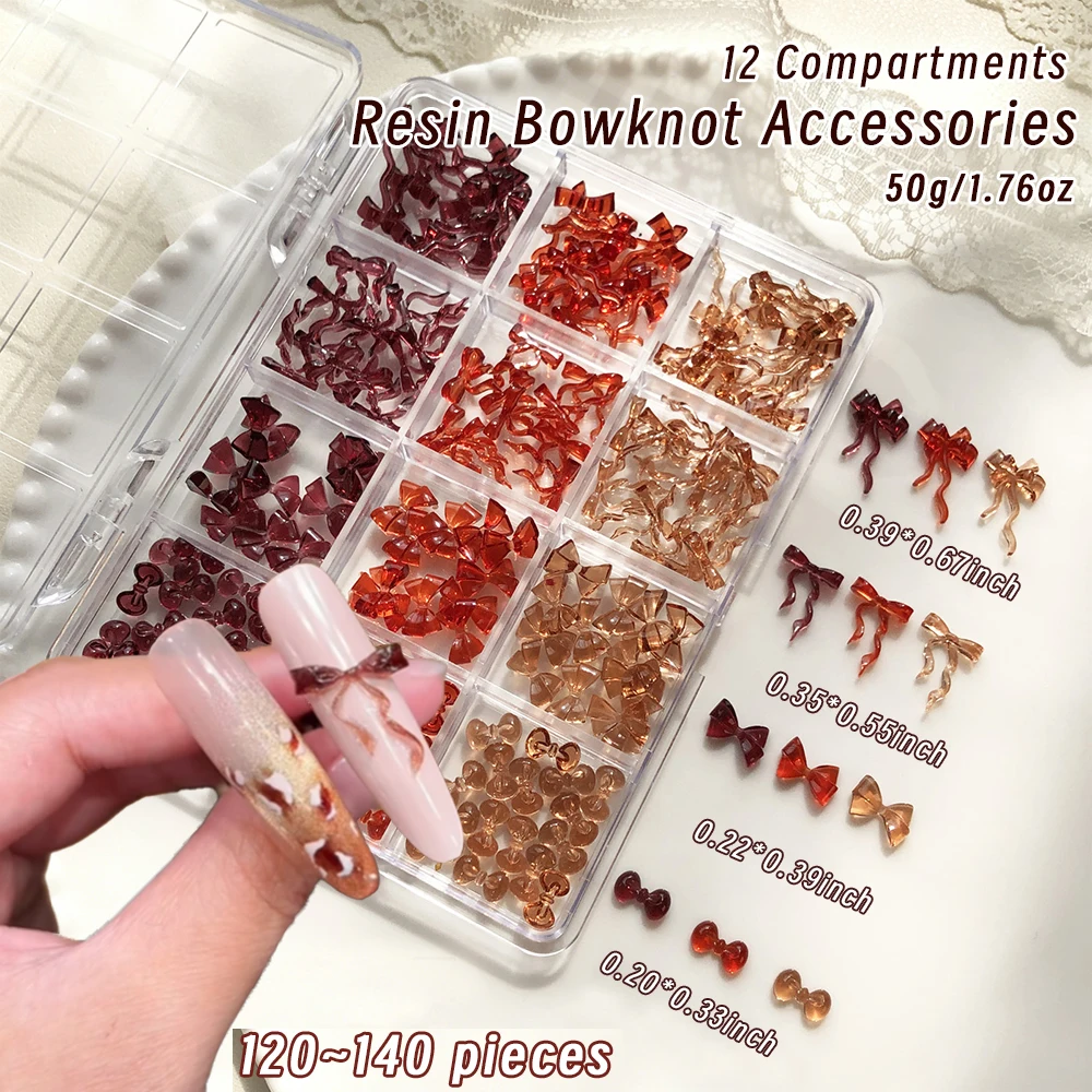 1 Doos Looien Hello Kitty Nail Art Charms 72 Stuks Gemengde Hars Kawaii Zomer Zwarte Huid Hello Kitty Nageldecoratie manicure Onderdelen