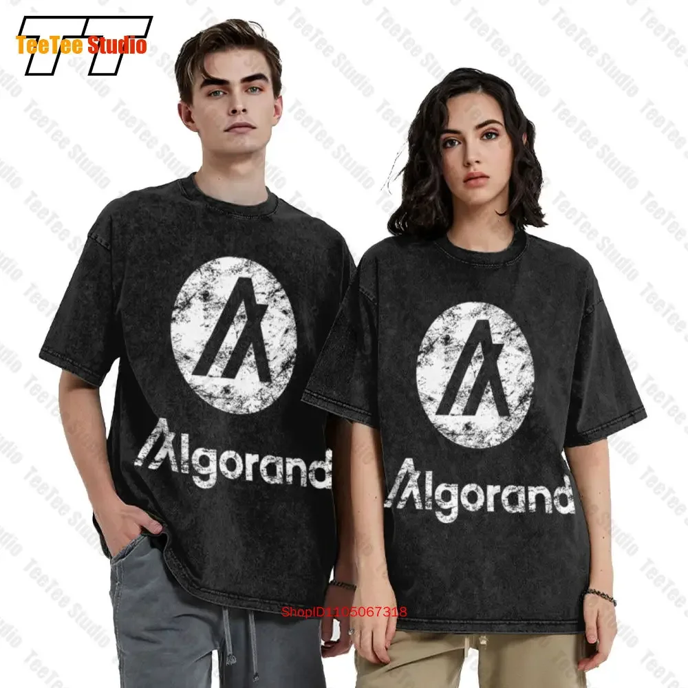 Algorand Crypto Blockchain Algo Token Distressed Vintage Oversized T-Shirt NZZA
