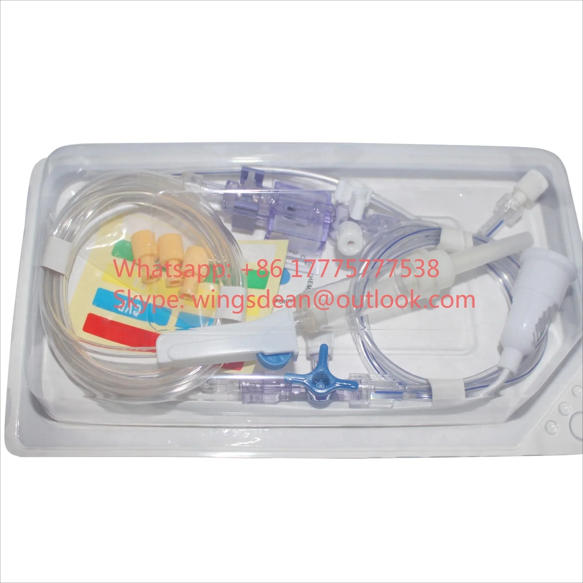 

Disposable IBP Invasive Blood Pressure Transducer Kit BD/Utah IBP Medical Pressure Transducer