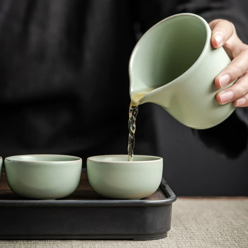 Teaware Camping Tea Set Gaiwan Matero Porcelain Chasen Jingdezhen Tea Set Bowl Mates Jogo De Cha Porcelana Matcha Accessories - view 5