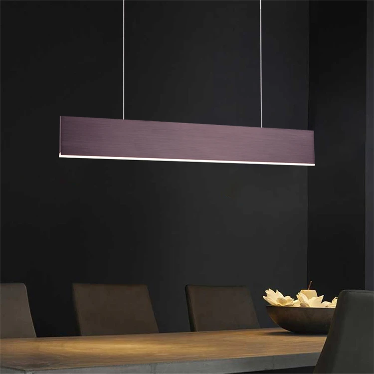 

Nordic Contemporary LED Strip Light Pendant Lamp L900mm Aluminum Pendant Lights Vintage Industrial Lighting LED Downlight