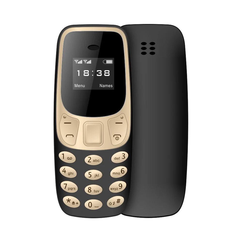 SERVO BM10 Mini mobiele telefoon 2 simkaart Bluetooth-oortelefoon Voice Changer Dialer Geluidsopname met lage straling Kleine mobiele telefoon