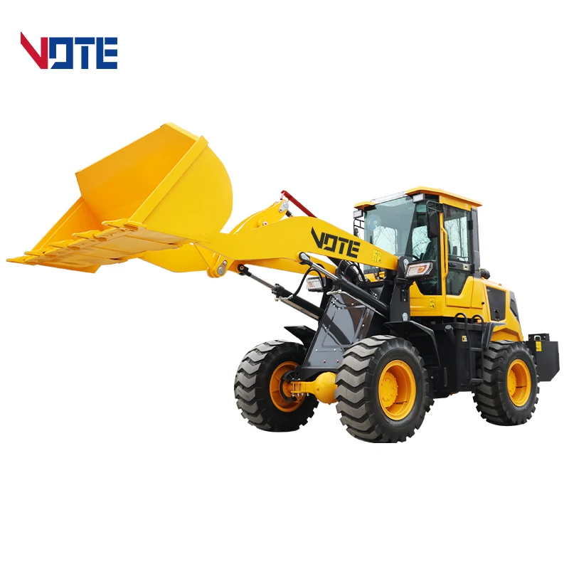 CE EPA Mini Hydraulic Mini Excavator Front Loader Wheel Loader China Sale Wheel Loader 0.8 Ton