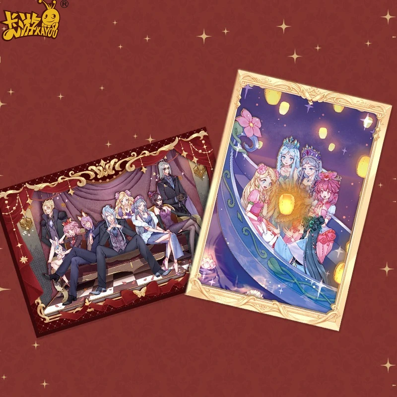 KAYOU Genuine Ye Luoli Gilding Ceremony Original Box Card New Year Gift New Year Collection Card Peripheral Toy Flash Card Gift