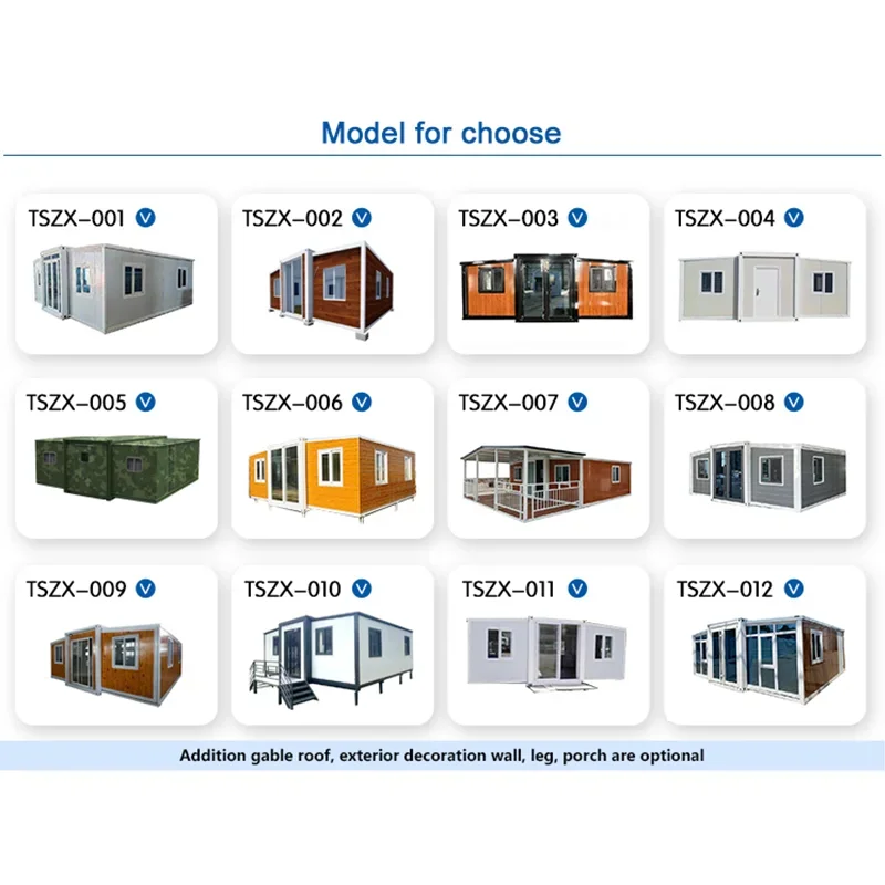 40ft expandable container house  residential     3 bedrooms mobile home