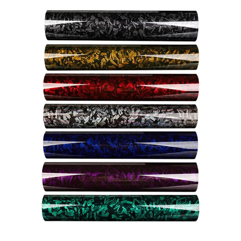 لامعة الليزر مزورة ألياف الكربون الفينيل التفاف الذاتي لاصق سيارة ملصق مقاوم للماء السيارات لامعة الفينيل فيلم الكربون لسيارة مائي