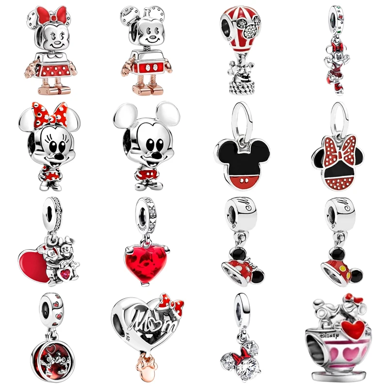 جديد مينيسو ديزني سحر غرزة الرجل العنكبوت الرجل الحديدي المنتقمون الخرز صالح الأصلي 925 الفضة أساور DIY بها بنفسك النساء مجوهرات هدايا #5