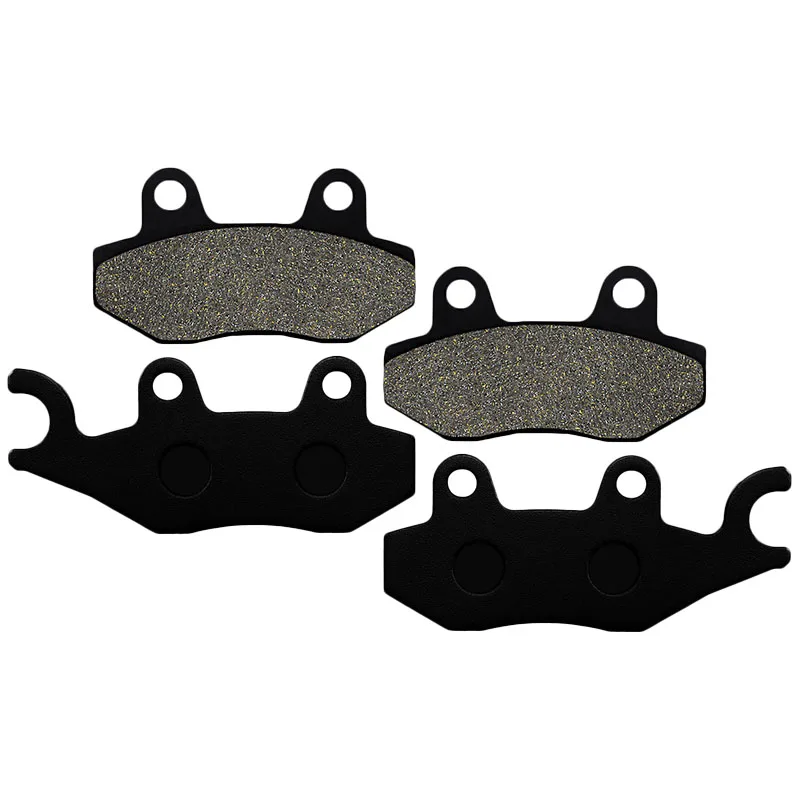 Motorcycle Front Set Brake Pads for Kawasaki Bayou KLF 300 400 Mule KAF 820 1000 Teryx KRF 750 KRT 800 Brute Force KVF 650 750