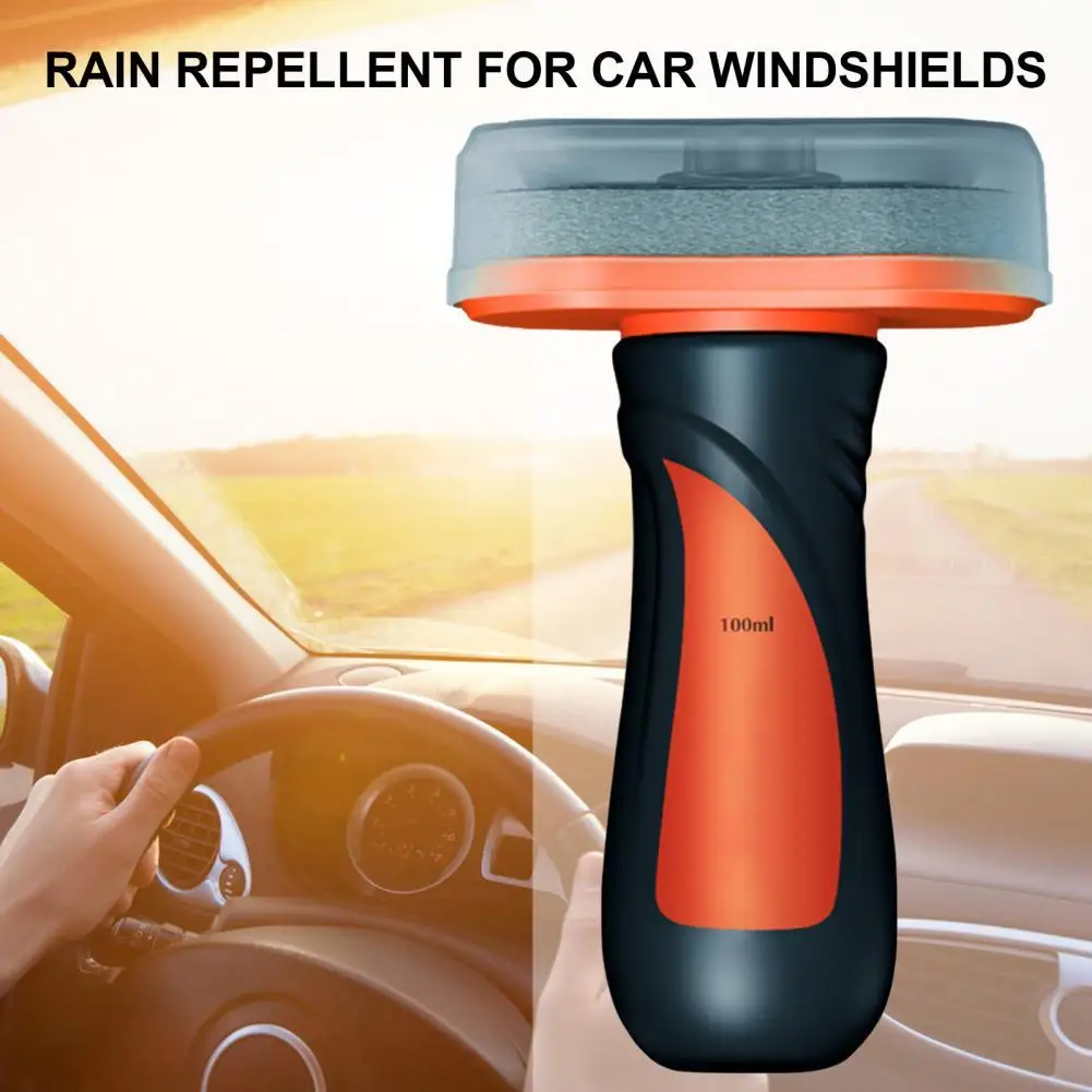 100ml Car Windshield Cleaner Anti-fogging Rainproof Convenient Car Windshield Cleaning Agent for Taxi