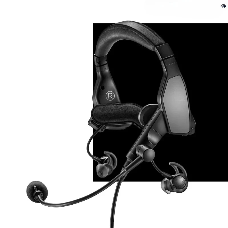 Boss ProFlight I /  II series aviation pilot active noise reduction anr aviation Bluetooth headset (Not new!)
