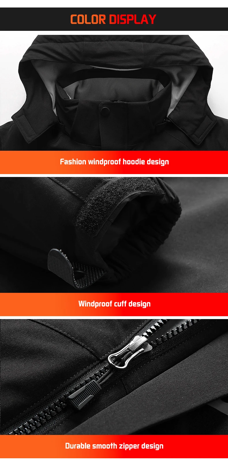 TODWARM Heat jacket Cold-proof Motorcycle Heating Jacket Men Winter Waterproof Warm Moto Cycling Chaqueta Hooded assault jacket 15 S4e52b54777674a9894b186c0f4c88137O