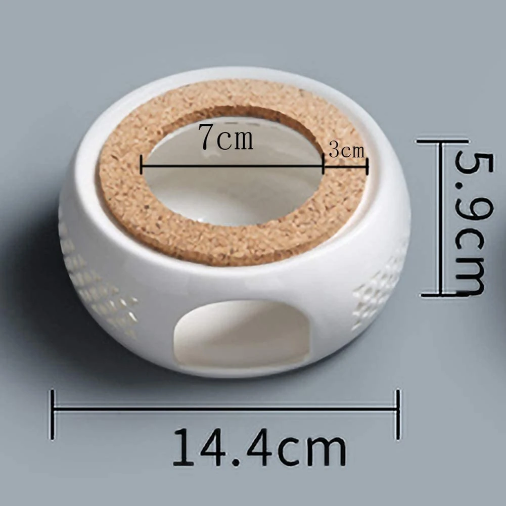 A04G- Teapot Warmer, Teapot Warmer With Cork Cushion, Perfect For Glass Teapots And Teapot